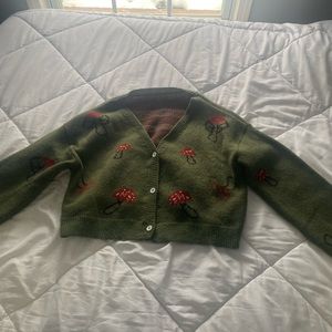 Romwe mushroom sweater